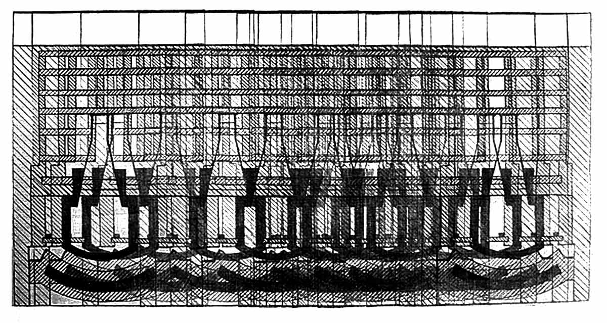 Screen on linen canvas